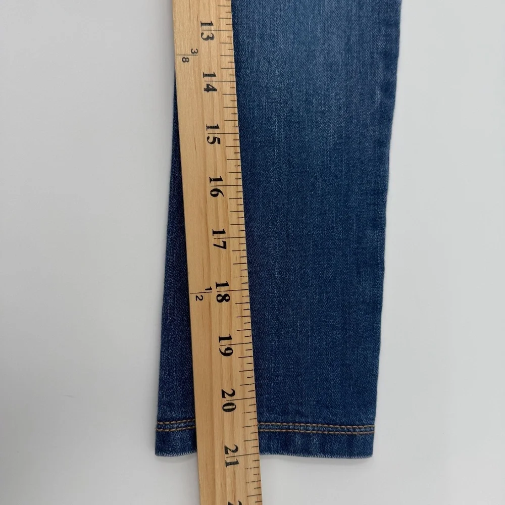 Disney Jumping Beans Jeans Girls 8 Blue Frozen Embroidered Elsa Limited Edition